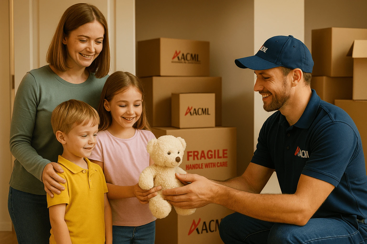 Jessica L. family move with kids by ACML